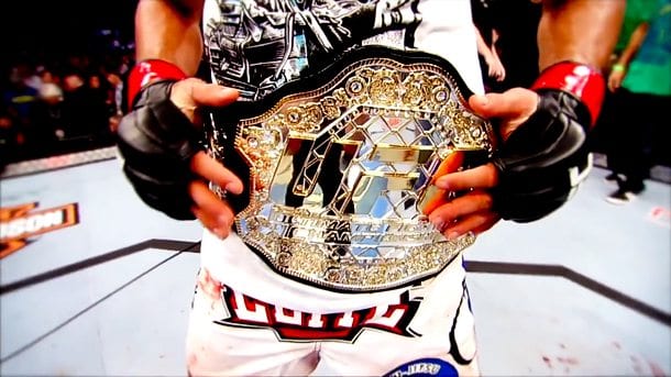 UFC belt bältet