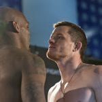 CB Dollaway vs Francis Carmont Invägning Foto Per Häljestam
