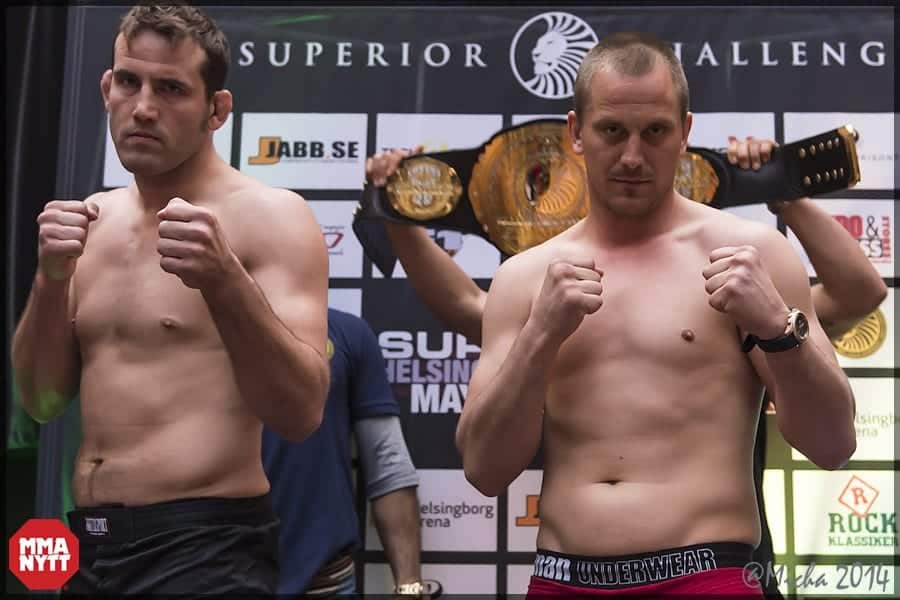 Joachim_Christensen_vs_Matti_Mäkelä_ Superior_Challenge_X_Helsingborg_20140502_MMAnytt_foto_Micha001