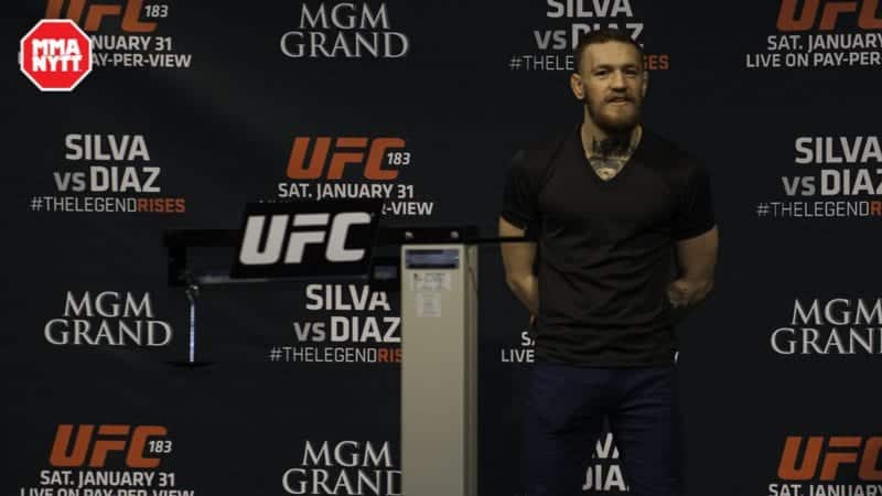 UFC 183 weigh in Nick Diaz Anderson Silva MMAnytt.se Daniel Patinkin conor mcgregor
