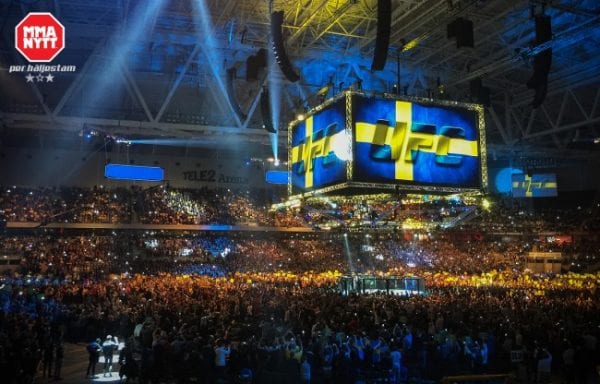 UFC Sweden Tele2 Arena Foto Per Häljestam 1500