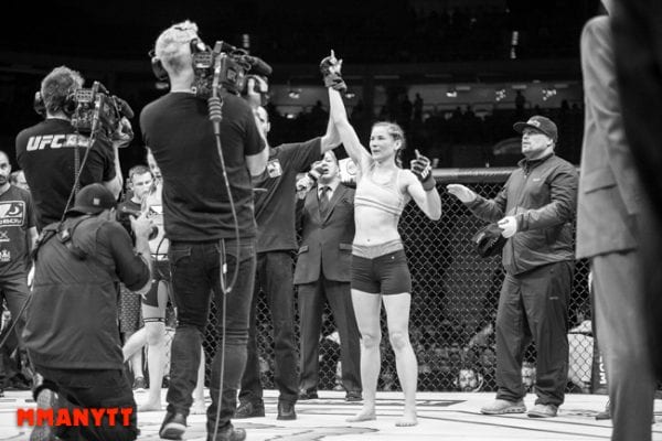 UFC Fight Night Krakow. Maryna Moroz. Foto Mazdak Cavian-12