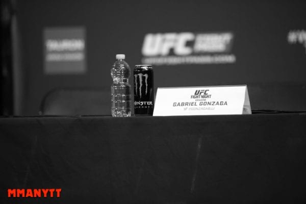 UFC Fight Night Krakow. Press-conference. Gabriel Gonzaga. Foto Mazdak Cavian-16
