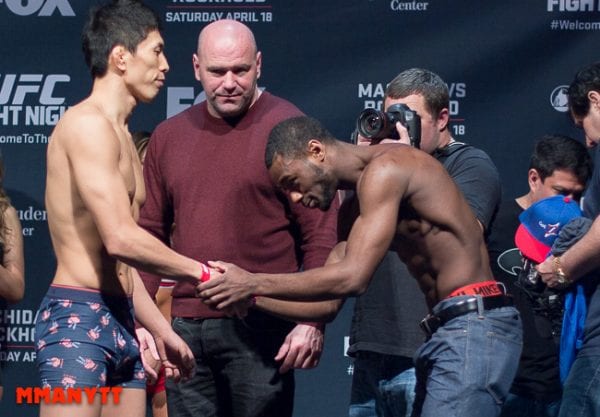 UFC on Fox- Machida vs. Rockhold MMAnytt Takeya Miazugaki vs. Aljamain Sterling Photo Foto Mazdak Cavian-4