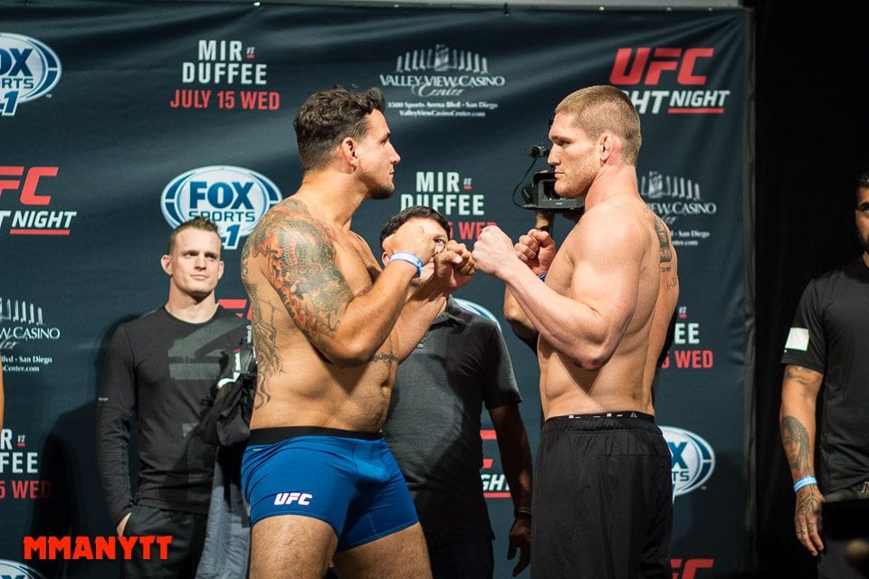 Frank Mir todd duffee UFC Fight Night San Diego Mir Vs Duffee Mixed martial arts MMAnytt 2015 Foto Mazdak Cavian-69