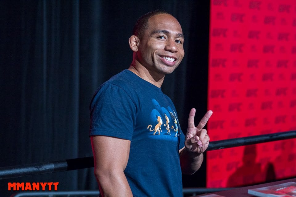 UFC 189 john dodson  Las Vegas Mixed martial arts MMAnytt 2015 Foto Mazdak Cavian-70