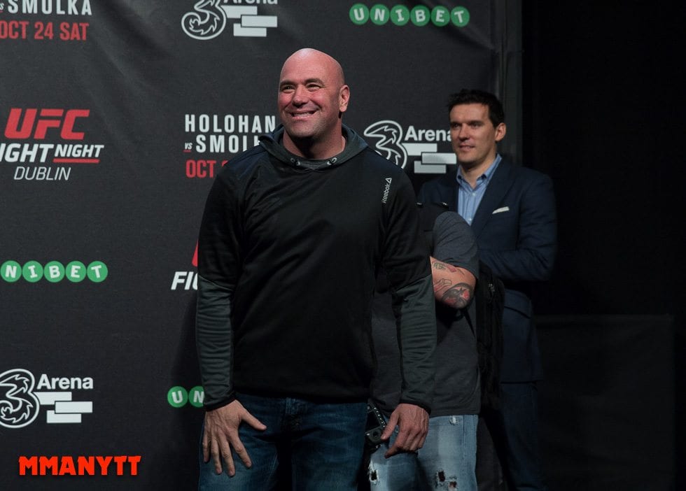 Dana White UFC Fight Night 76 Weigh in Dublin MMAnytt Photo Mazdak Cavian-16