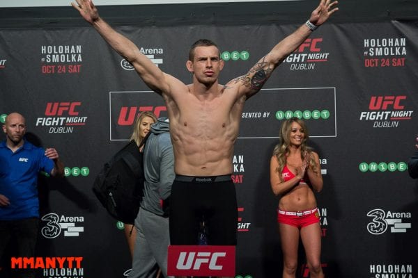 Krzysztof Jotko UFC Fight Night 76 Weigh in Dublin MMAnytt Photo Mazdak Cavian-36