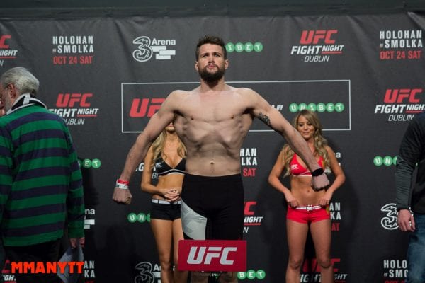 Nicolas Dalby UFC Fight Night 76 Weigh in Dublin MMAnytt Photo Mazdak Cavian-55