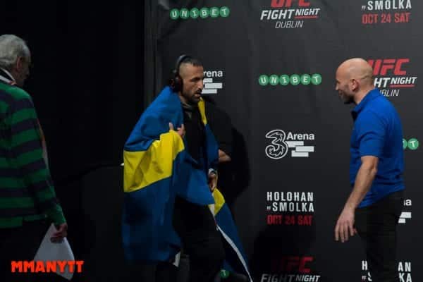 Reza Madadi UFC Fight Night 76 Weigh in Dublin MMAnytt Photo Mazdak Cavian-59