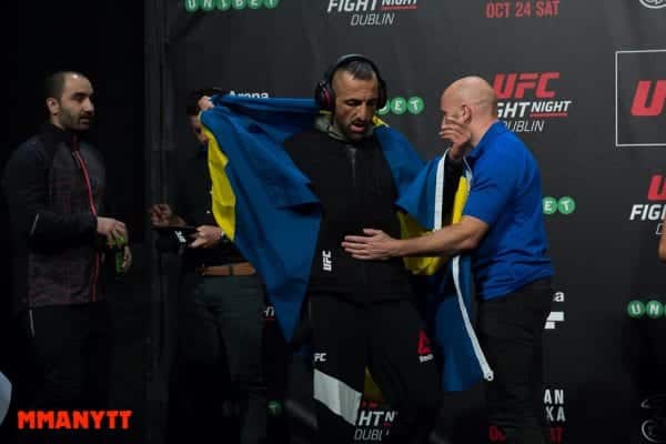 Reza Madadi UFC Fight Night 76 Weigh in Dublin MMAnytt Photo Mazdak Cavian-60