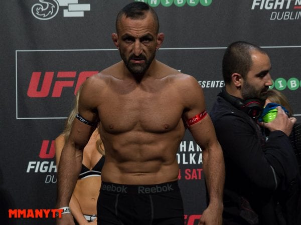 Reza Madadi UFC Fight Night 76 Weigh in Dublin MMAnytt Photo Mazdak Cavian-64