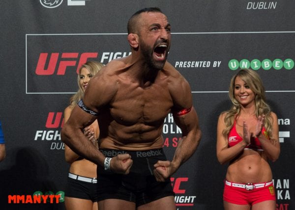 Reza Madadi UFC Fight Night 76 Weigh in Dublin MMAnytt Photo Mazdak Cavian-67