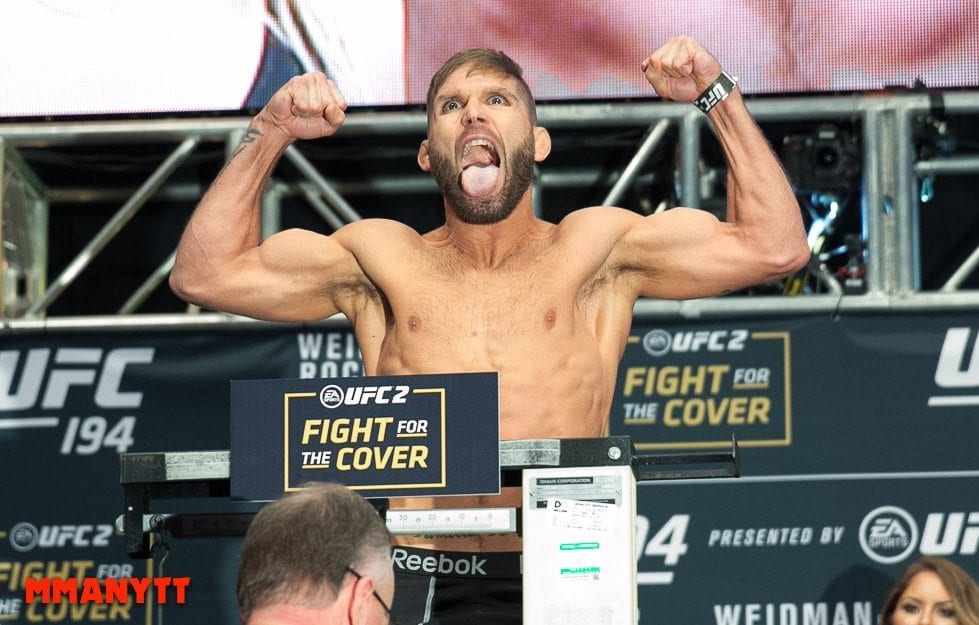 Jeremy Stephens UFC 194 Weigh In Las Vegas MMAnytt Photo Mazdak Cavian
