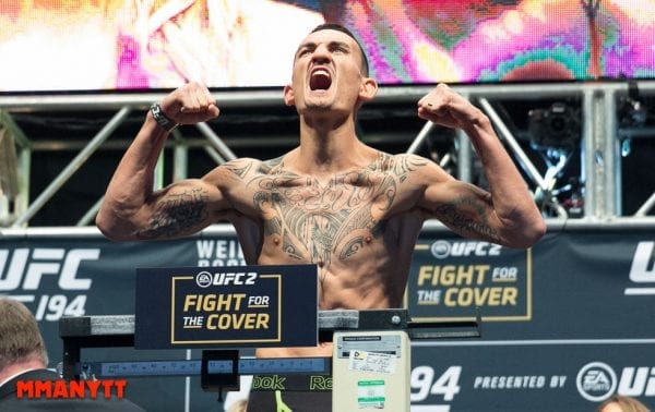 Max Holloway UFC 194 Weigh In Las Vegas MMAnytt Photo Mazdak Cavian 2015-36