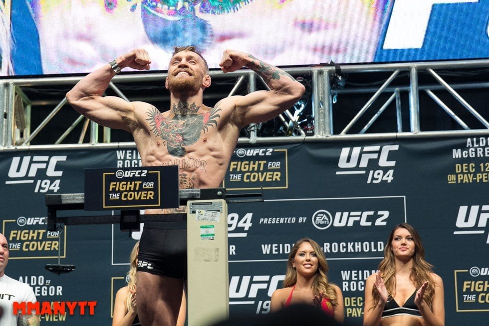 Conor McGregor UFC 194 Weigh In Las Vegas MMAnytt Photo Mazdak Cavian 2015-68