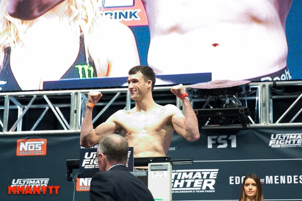 Julian Erosa UFC The Ultimate Fighter Finale Weigh-in  MMAnytt Photo Mazdak Cavian-30