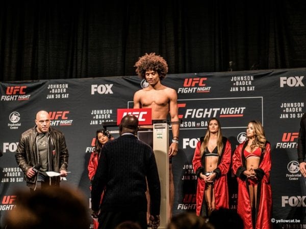 UFC ON FOX 18 – New Jersey Alex Caceres Weigh-in MMAnytt.se Copyright Yellowcat.be