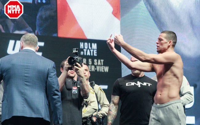UFC 196 Nate Diaz LAS VEGAS MGM Weigh ins MEDIADAY OPEN WORKOUT 2016 PHOTO MAZDAK CAVIAN MEDIADAY FIGHT-35