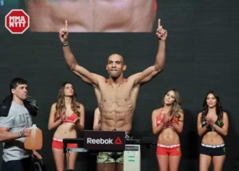UFC 197 Edson Barboza MMAnytt.se UFC weigh-in 2016-04-21 las vegas nevada mgm PHOTO MAZDAK CAVIAN_-18