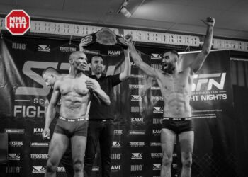 Scandinavian Fight Nights 1 Martin Fouda vs Maohammad Babadivand Solna hallen weighins mmanytt mazdak cavian photo-22