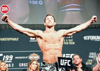 UFC 199 Luke Rockhold Los Angeles photo MMAnytt.se Weighins 20160603-71