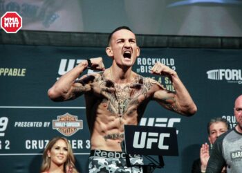 UFC 199 Max Holloway Los Angeles photo MMAnytt.se Weighins 20160603-54