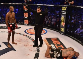 Michael Venom Page vs Evangelista Cyborg Santos Bellator 158