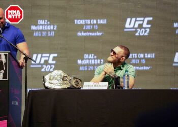 UFC 200 Las Vegas Conor McGregor Dana White 20160707 MMAnytt.se Media Day Vince Cachero