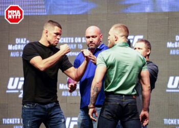UFC 200 Las Vegas Conor McGregor Nate Diaz 20160707 MMAnytt.se Media Day Vince Cachero 3