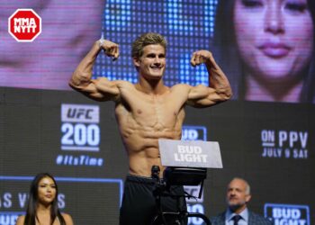UFC 200 Las Vegas Weigh Ins 2016-07-08 Sage Northcutt photo MMAnytt.se Vince Cachero (43 of 155)
