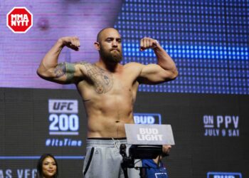 UFC 200 Las Vegas Weigh Ins 2016-07-08 Travis Browne photo MMAnytt.se Vince Cachero (88 of 155)