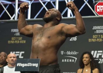 Derrick Lewis UFC 216 invägning