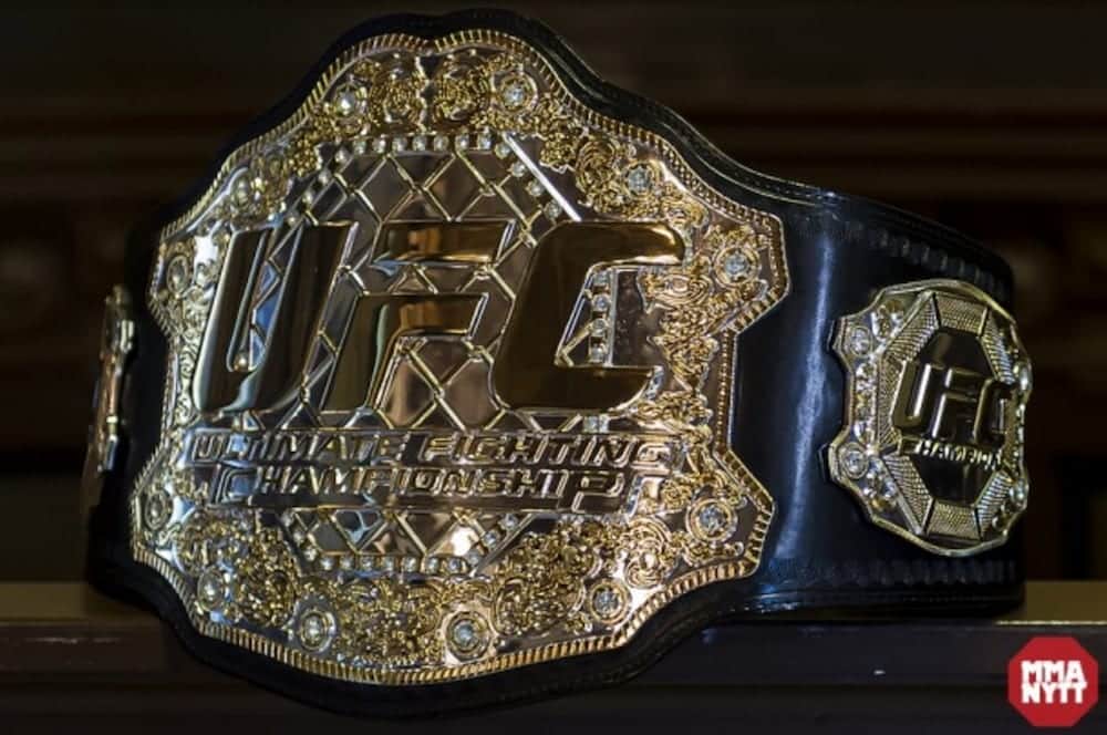 UFC Title Belt MMAnytt