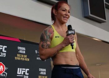 Cris Cyborg Cristiane Justino UFC 219 MMA WMMA MMAnytt