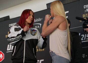 Cris Cyborg Holly Holm Cristiane Justino UFC 219 MMA WMMA MMAnytt