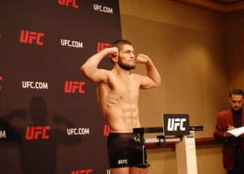 Khabib Nurmagomedov UFC 219 Weigh In MMA MMAnytt