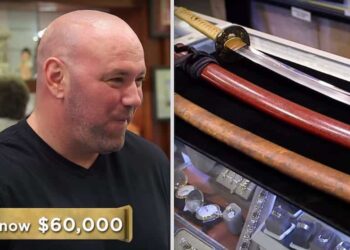 Dana White Japanese Katana Samurai Sword Pawn Stars History Channel UFC MMA MMAnytt