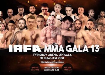 IRFA 13 IRFA MMA GALA 13 International Ring Fight Arena MMAnytt