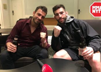 Carlo Pedersoli Jr Sebastian Vendel-Martines Cage Warriors 93 MMA MMAnytt
