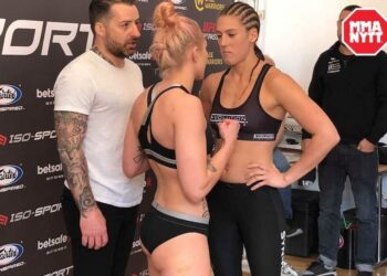 Cornelia Holm Malin Hermansson Cage Warriors 93 MMA WMMA MMAnytt
