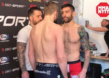 Nicolas Dalby Carlo Pedersoli Jr. Cage Warriors 93 MMA MMAnytt