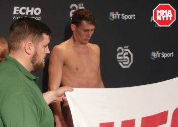 Darren Till Weigh In UFC Liverpool MMAnytt