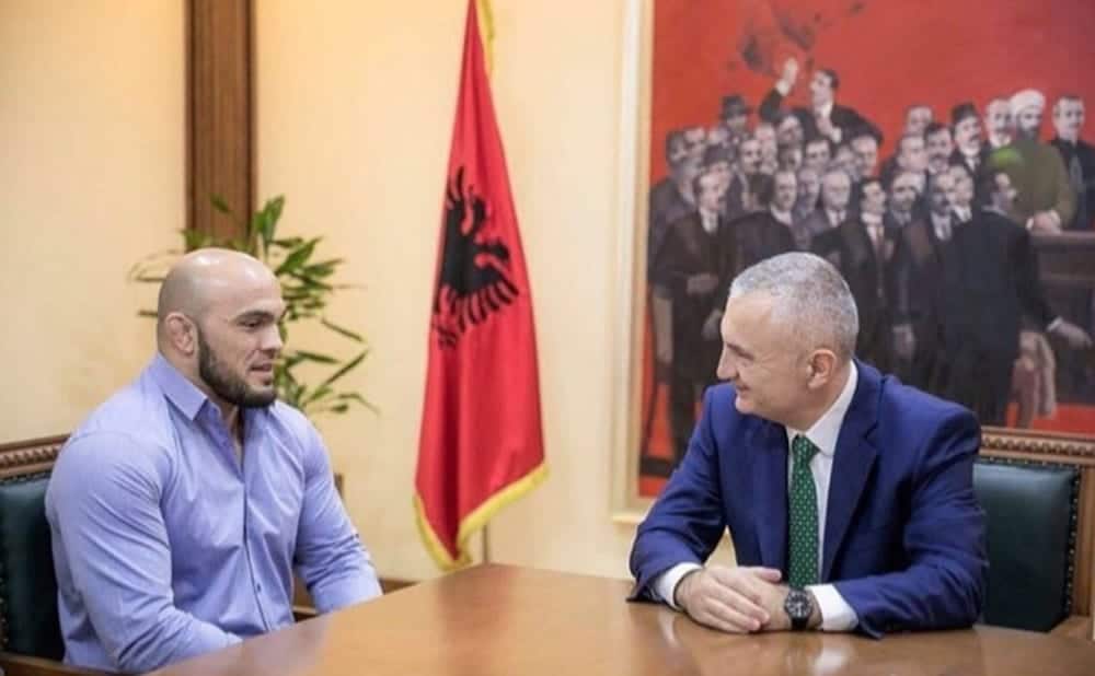 Ilir-Latifi-UFC-MMA-President-of-Albania-Ilir-Meta-MMAnytt.jpg