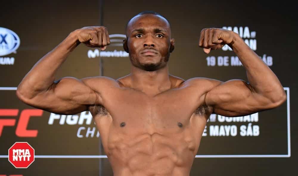 Kamaru Usman UFC Chile Weigh Ins Photo Leandro Bernardes – Ag Fight – MMAnytt 2