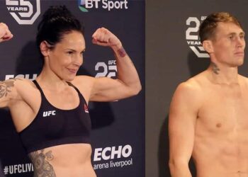 Lina Lansberg Darren Till UFC Liverpool