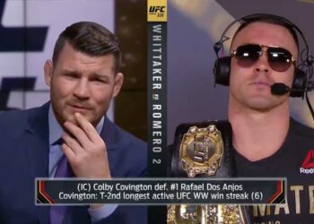 Michael Bisping Colby Covington UFC 225 Fox Sports 1 MMA MMAnytt