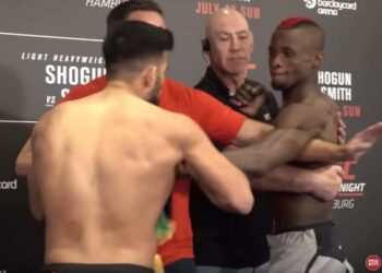 Marc Diakiese Nasrat Haqparast Heated Staredown UFC Hamburg MMA MMAytt