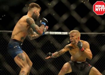 Cody Garbrandt vs TJ Dillashaw UFC 227 MMAnytt Photo Dan Wainer-Ag Fight