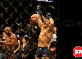 Demetrious Johnson Henry Cejudo UFC 227 MMAnytt Photo Dan Wainer-Ag Fight